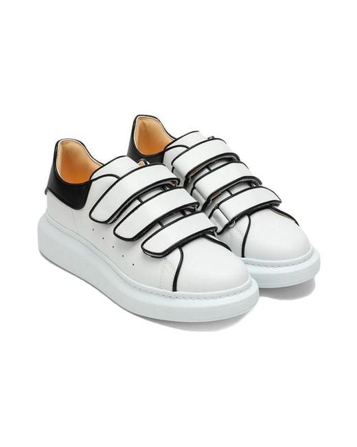 McQueen White (Wmns) Oversize Sole Sneakers