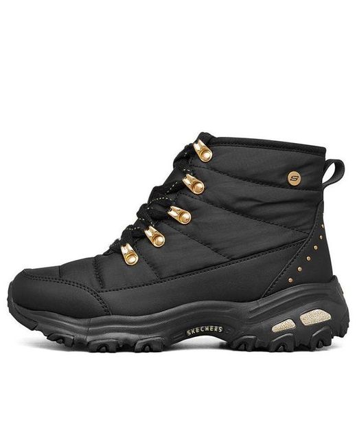 Skechers Black (Wmns) Dlites Weekender Puffer