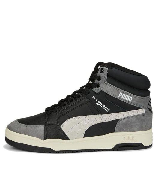 PUMA Black Slipstream Mid Heritage for men