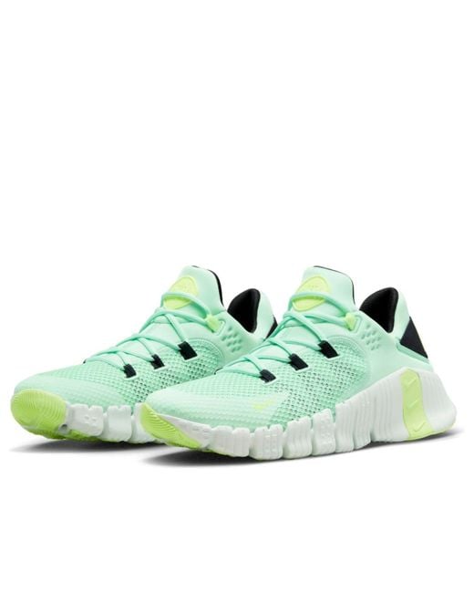 Nike Green Free Metcon 4 'Mint Foam' for men