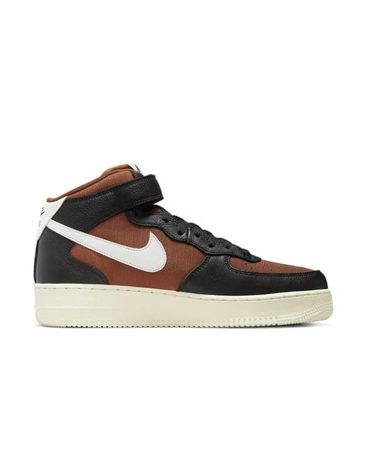 Nike Black Air Force 1 Mid '07 Lx 'Certified Fresh for men