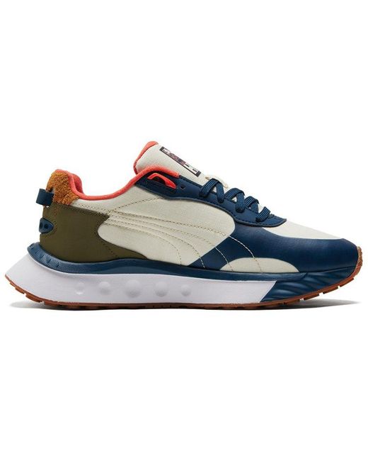 PUMA Blue Helly Hansen X Wild Rider 'Intense Asparagus' for men