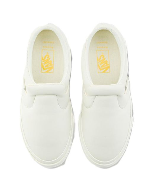 Vans White X Proenza Schouler Slip-On for men