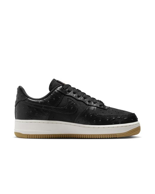 Nike Black (Wmns) Air Force 1 '07 Lx ' Ostrich'