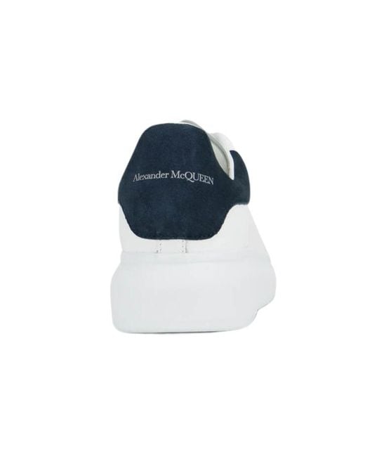 McQueen White Oversized Sneaker Midnight' for men