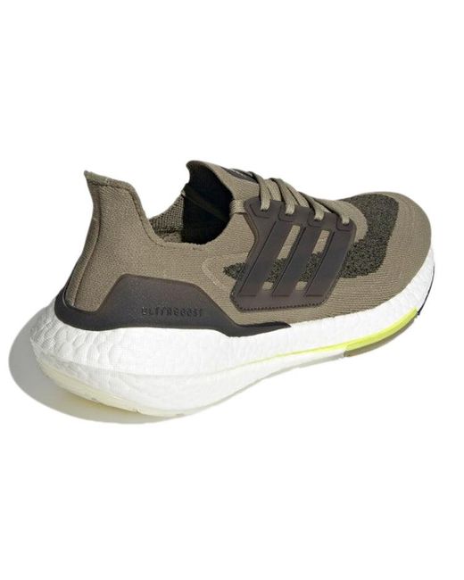 Adidas Brown Ultraboost 21 'Orbit' for men