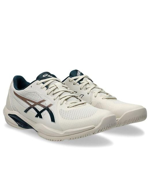 Asics White Solution Swift Ff 2 'Birch Saxon' for men