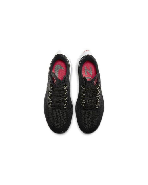 Nike Black Air Zoom Pegasus 37 Road Running Shoes for men