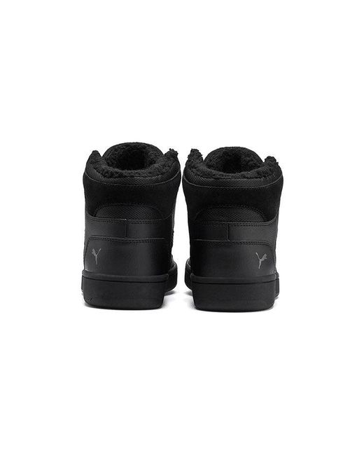 PUMA Black Rebound Layup Sd 'Fur for men