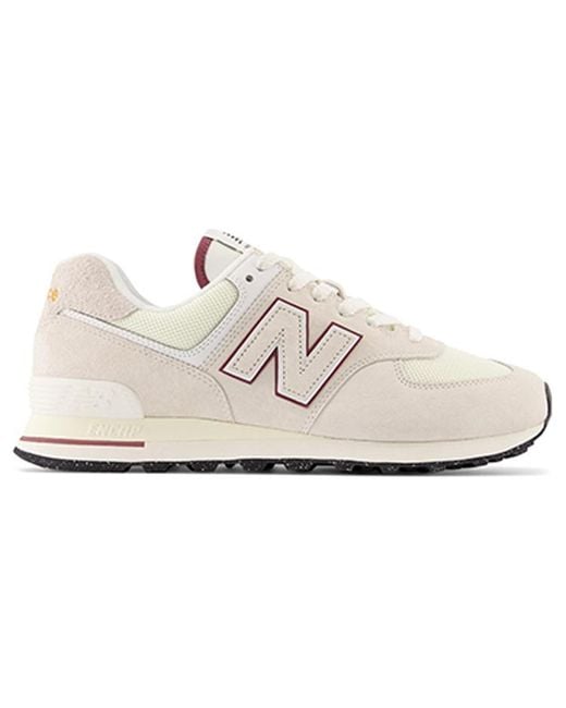 New Balance White 574 Op2 for men