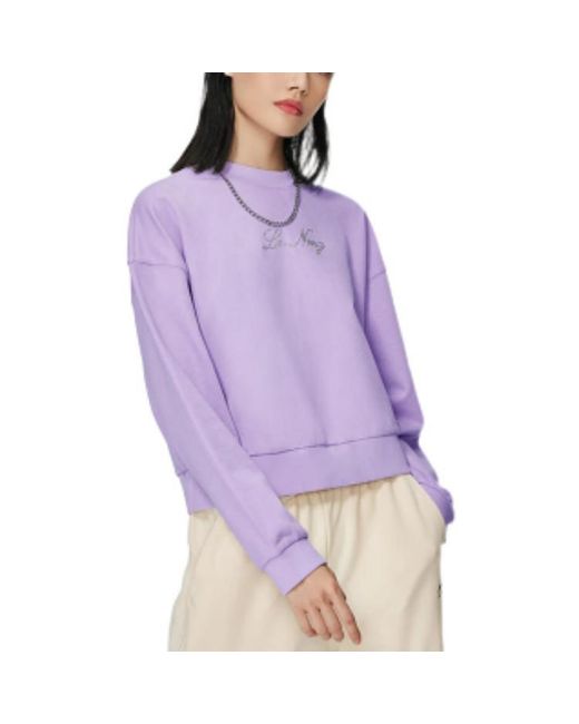 Li-ning Purple (Wmns) Lifestyle Classic Pullover