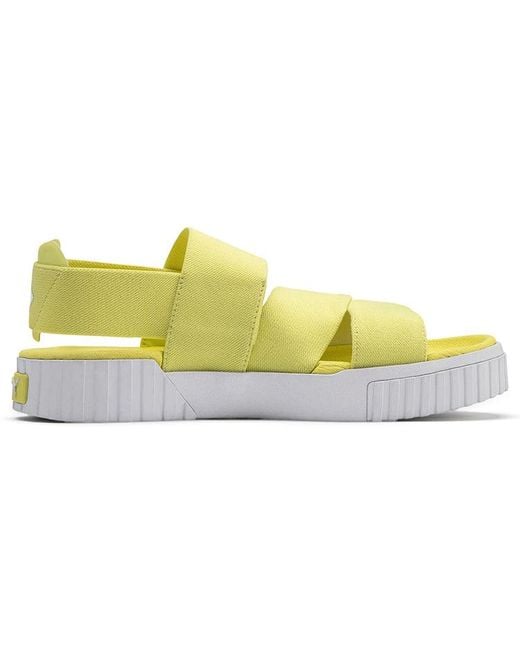 PUMA Cali Sandal X Sg Sneakers Yellow