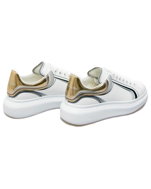 McQueen White Oversized Sneaker Vanilla' for men
