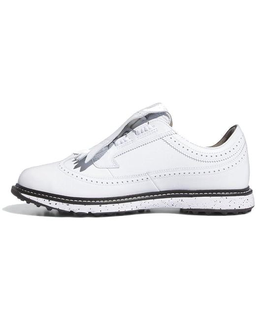 Adidas White Mc87 Spikeless Golf Iron Metallic' for men