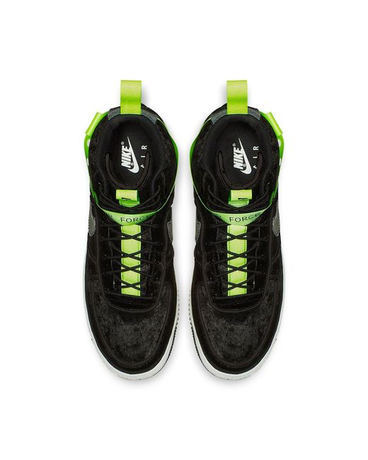 Nike Black X Magic Stick Air Force 1 High Velour' for men