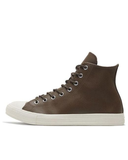 Converse Brown Chuck Taylor All Star High 'Color Leather for men