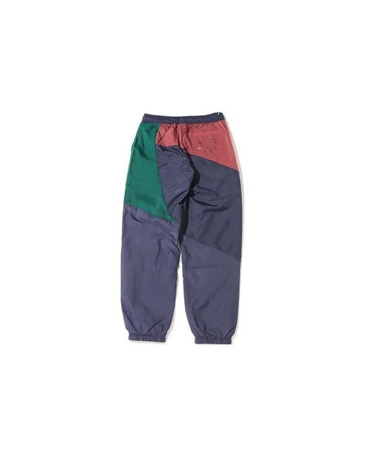 Adidas Blue Originals Bld Cb Tp Shadow Logo Splicing Bundle Feet Sports Pants/Trousers/Joggers Autumn for men