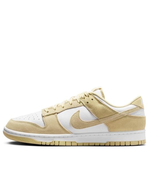 Nike White Dunk Low Se 'Team Suede' for men