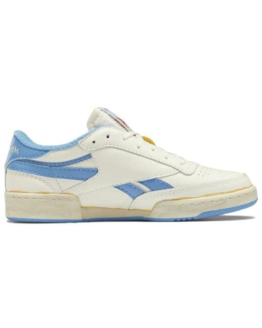 Reebok Blue Buty Club C Revenge Vintage 'Chalk Alabaster' for men