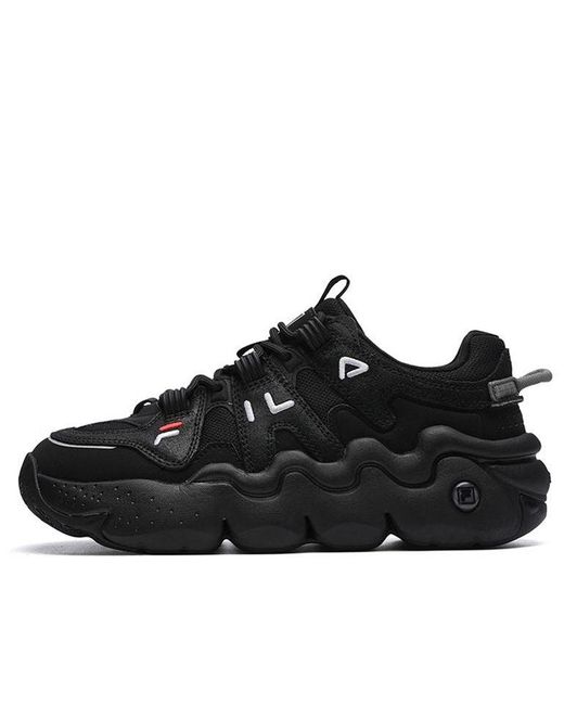 Fila Retro Basketball Shoes Black | Lyst