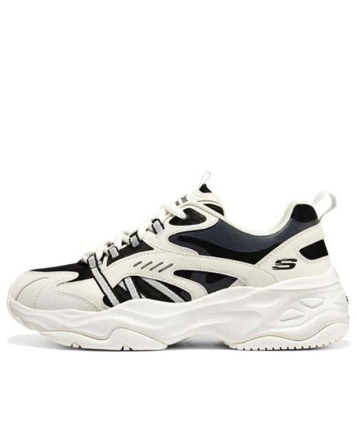 Skechers White (Wmns) D'Lites 4.0 'Natural'