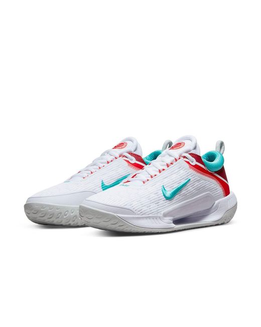 Nike White (Wmns) Court Zoom Nxt Habanero'