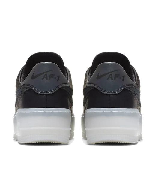 Nike Black (Wmns) Air Force 1 Sage Low Lx 'Oil'