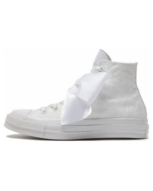 Converse White (Wmns) Chuck Taylor 70S High Tops 'Floral Embroidered'