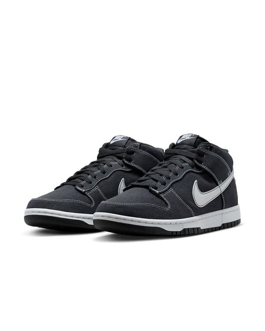 Nike Blue Dunk Mid 'Off Noir' for men