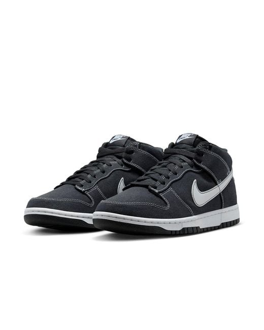 Nike Blue Dunk Mid 'Off Noir' for men