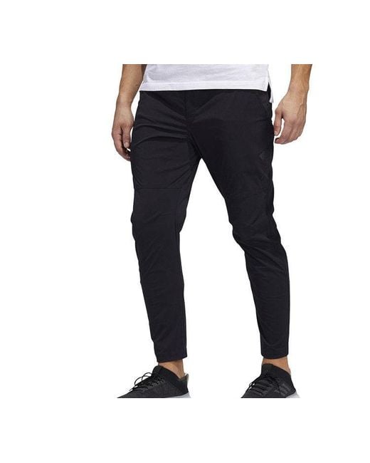 Adidas Black Pnt Id Cone Sports Pants/Trousers/Joggers for men