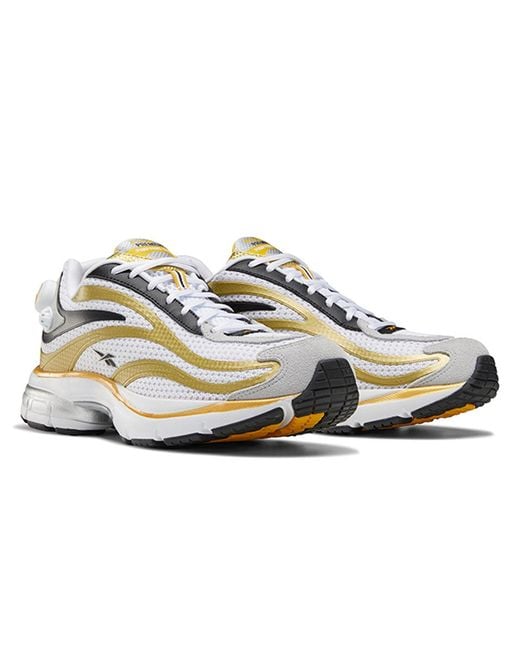 Reebok White Premier Pump Paris Metallic' for men
