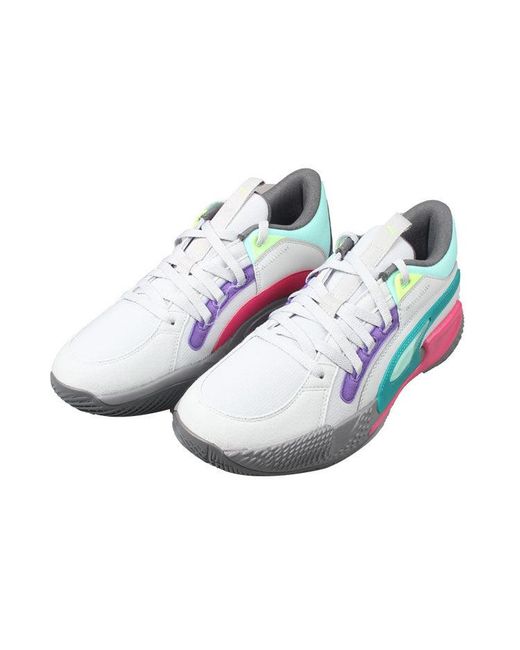 PUMA Blue Court Rider Chaos Daytona Basketball Shoes -Cool Light' for men