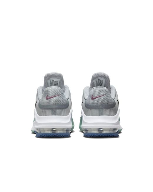 Nike Blue Air Max Impact 4 'Wolf Burgundy Crush' for men