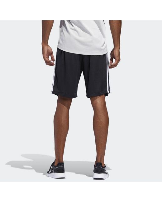 Adidas Black Training Sports Woven Shorts for men