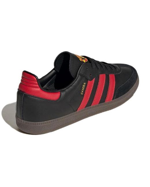Adidas Red Originals Samba Manchester United for men