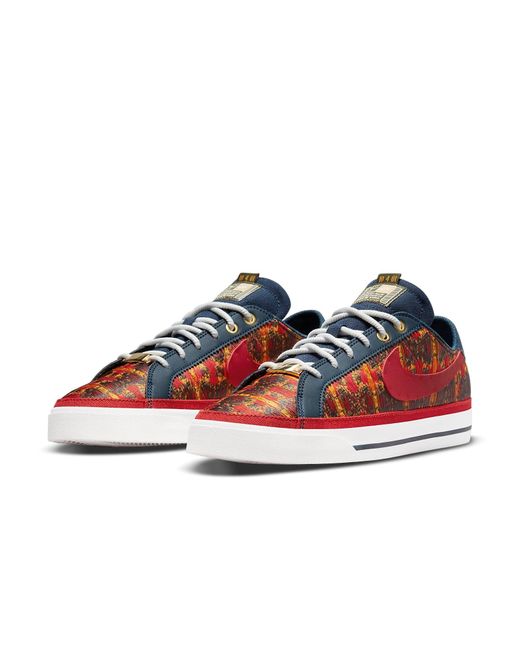 Nike Red (Wmns) Serena Williams Design Crew X Court Legacy 'Kente'