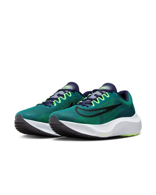 Nike Green Zoom Fly 5 'Geode Ink for men