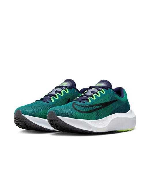 Nike Green Zoom Fly 5 'Geode Ink for men