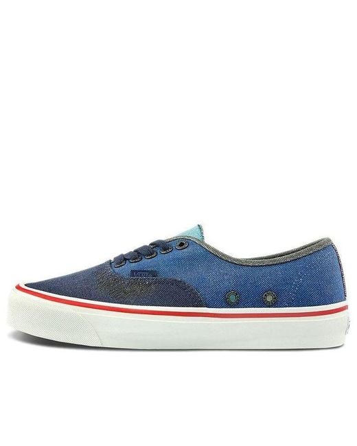 Vans Blue Nigel Cabourn X Og Authentic Lx 'Crazy Mix' for men