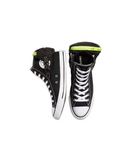 Converse Black Chuck Taylor All Star High 'Buckle Up for men