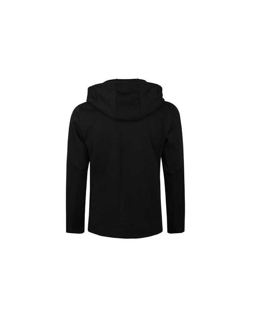 Adidas Black Athleisure Casual Sports Cardigan Hooded Jacket for men