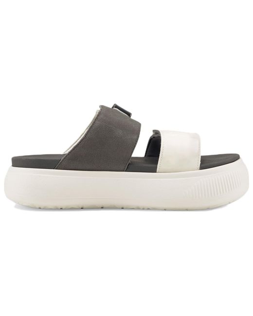 PUMA White (Wmns) Suede Mayu Sandal 'Marshmallow Dark Shadow'