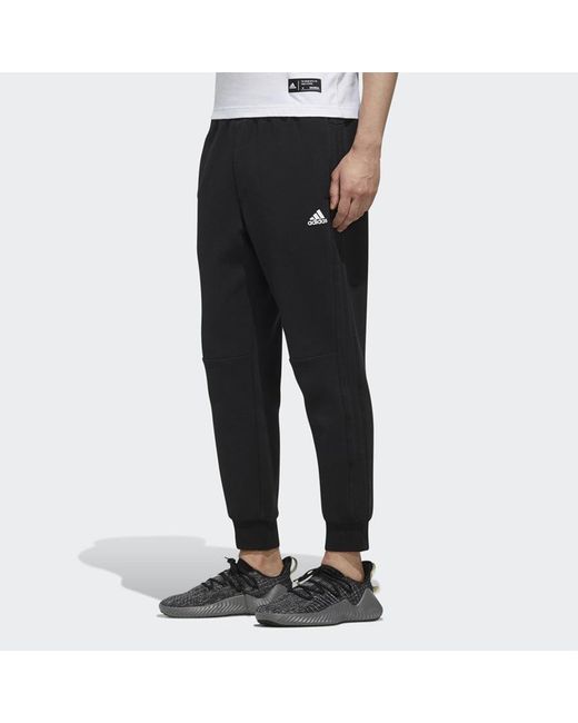 Adidas Black Ai Pt Kn Lw Sports Stylish Long Pants for men