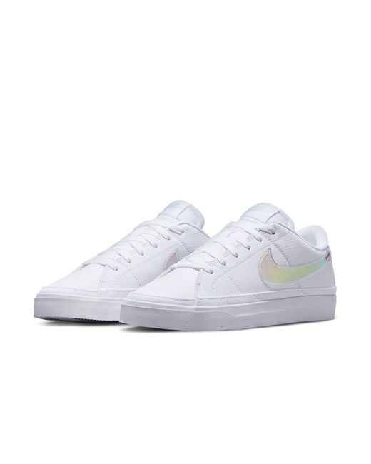 Nike White (Wmns) Court Legacy Next Nature Iridescent'