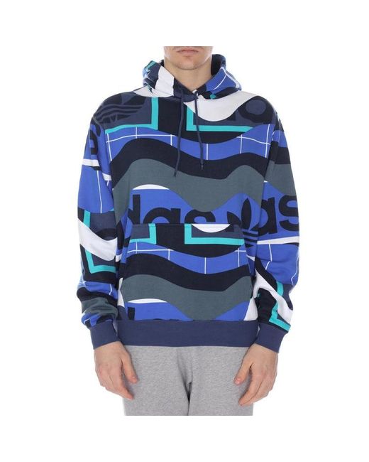 Adidas Blue Originals Catalog Aop Hdy Sports for men