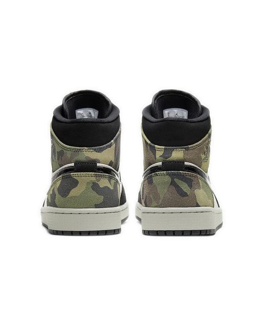 Nike Black 1 Mid 'Camo' for men