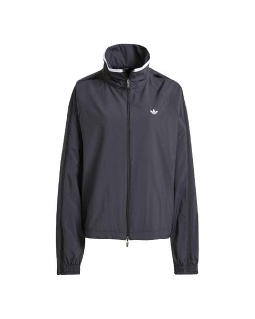 Adidas Blue (Wmns) Adilenium Season 3 Zip Track Top