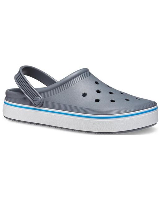 CROCSTM Blue Off Court Clog 'Charcoal'
