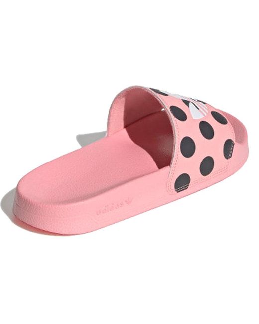 Adidas Pink (Wmns) Adilette Lite Slides 'Trefoil Logo